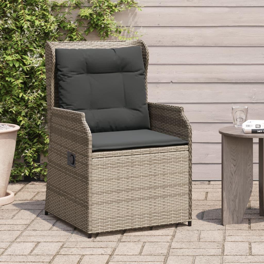 VidaXL Gartensessel verstellbar poly-rattan  