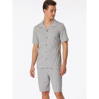 Schiesser Pyjama Kurzarmshirt und Shorts Set  