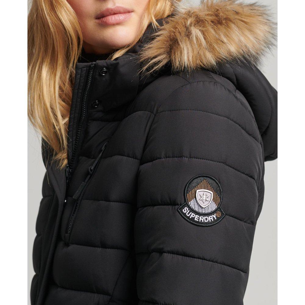 Superdry  lange daunenjacke fuji 