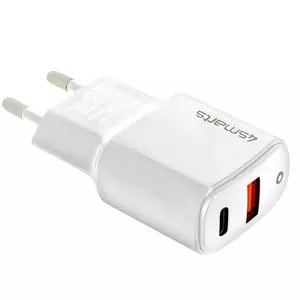 Dual Output USB Quick Charge 3.0 + USB-C Power Delivery 20W