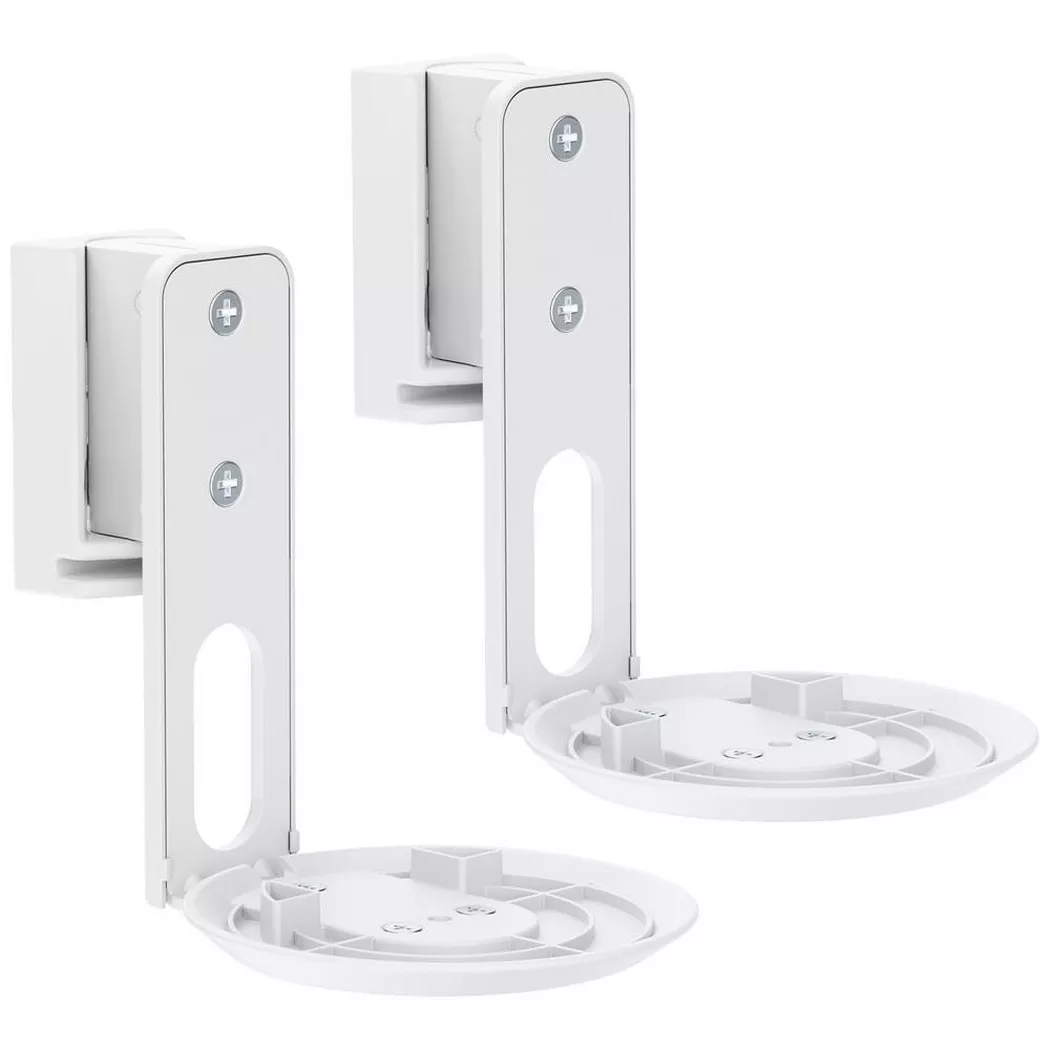 My Wall HS40WL Lautsprecher-Wandhalterung Drehbar, Neigbar Weiß 2 St.