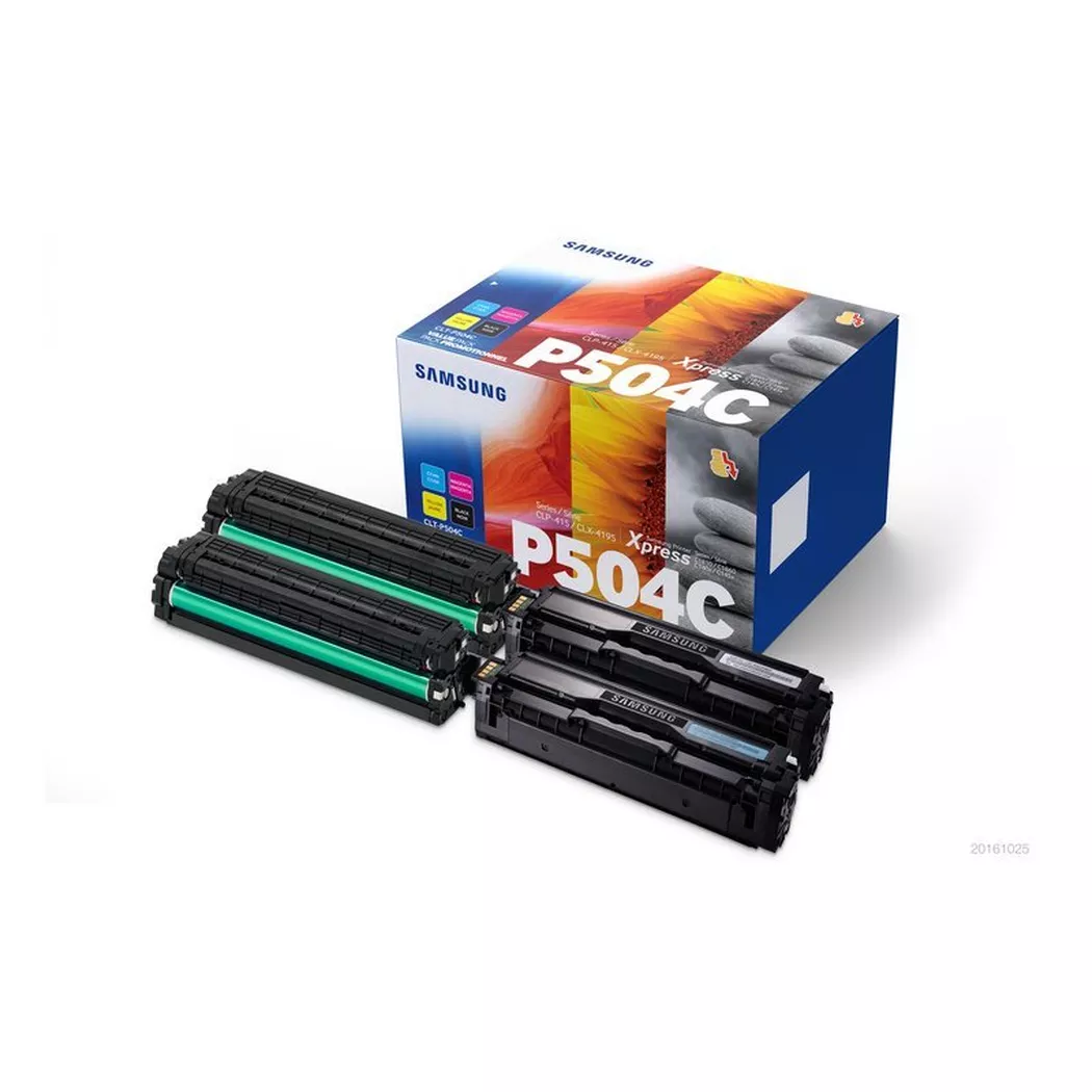 Hewlett-Packard – SAMSUNG Toner Rainbow Kit CMYBK SU400A ELS CLP-415/CLX-4195 1800/2500, Schwarz, 900 Seiten