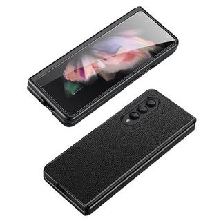 Cover-Discount  custodia Galaxy Z Fold4 5G - Custodia Stand Flip nera 