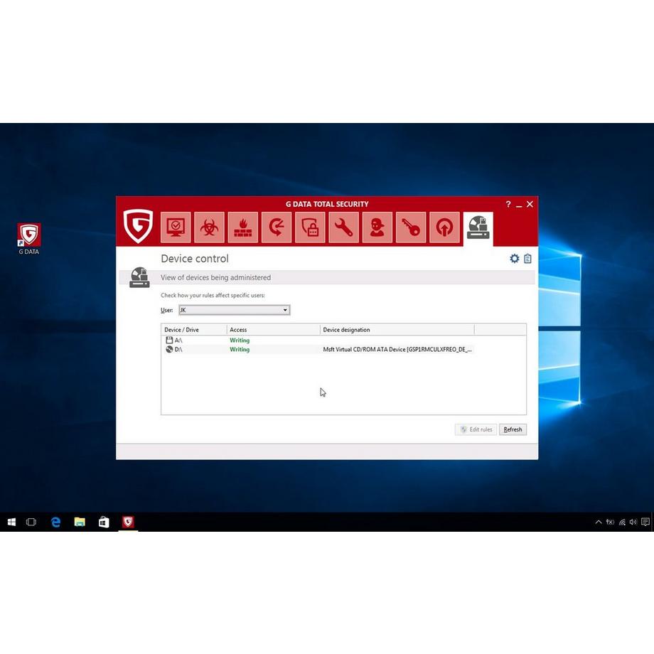 G Data  Total Security Full 5 licenza/e Download di software elettronico (ESD) Tedesca, Francese, ITA 2 anno/i 