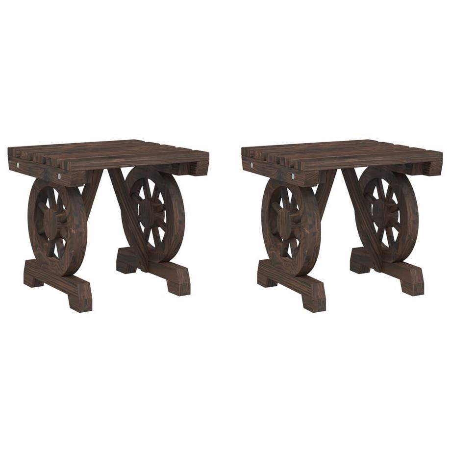 Gartenhocker holz