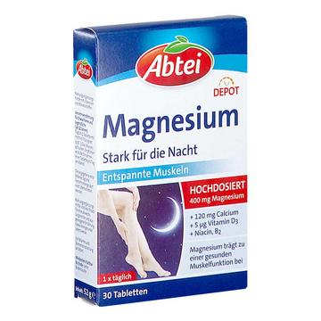Magnesium Stark für die Nacht