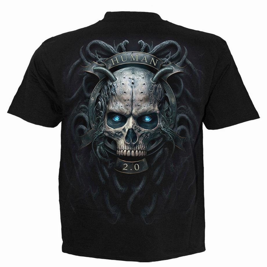 Spiral T-Shirt Human 2.0 avec Imprimé au Dos  