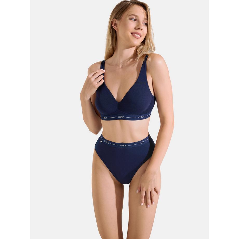 Lisca Sunflower Brésilien Échancré Taille Haute Slip  