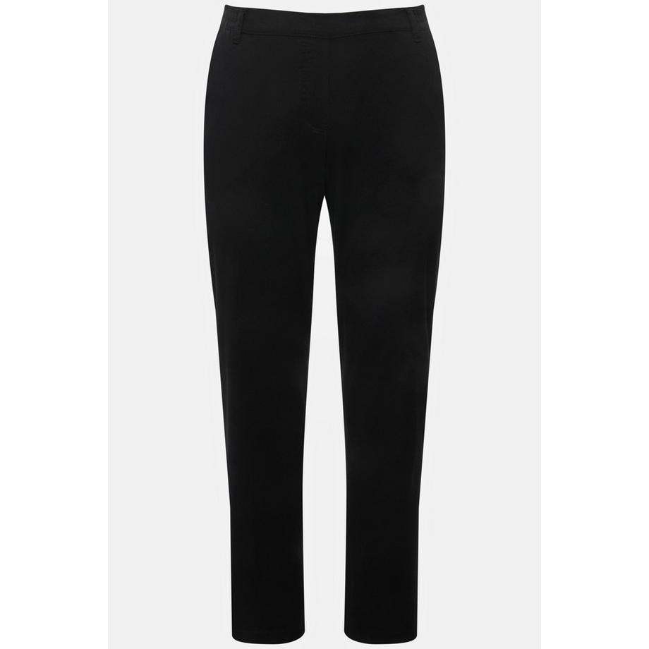 Ulla Popken Chino Rena Teilelastischer Bund Konisches Bein  