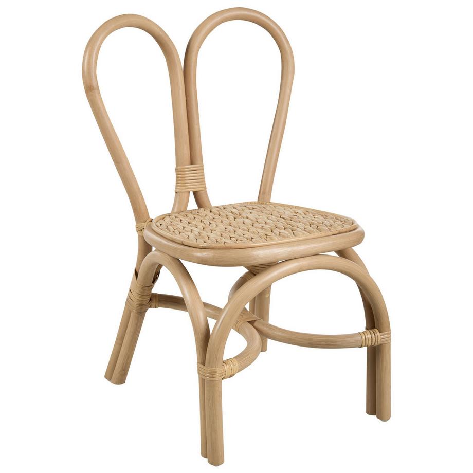 Beliani Chaise pour enfant en Rotin Boho DESIMI  