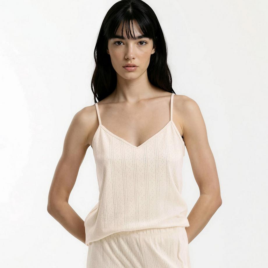 La Redoute Collections Dreiteiliger Pointelle Pyjama  