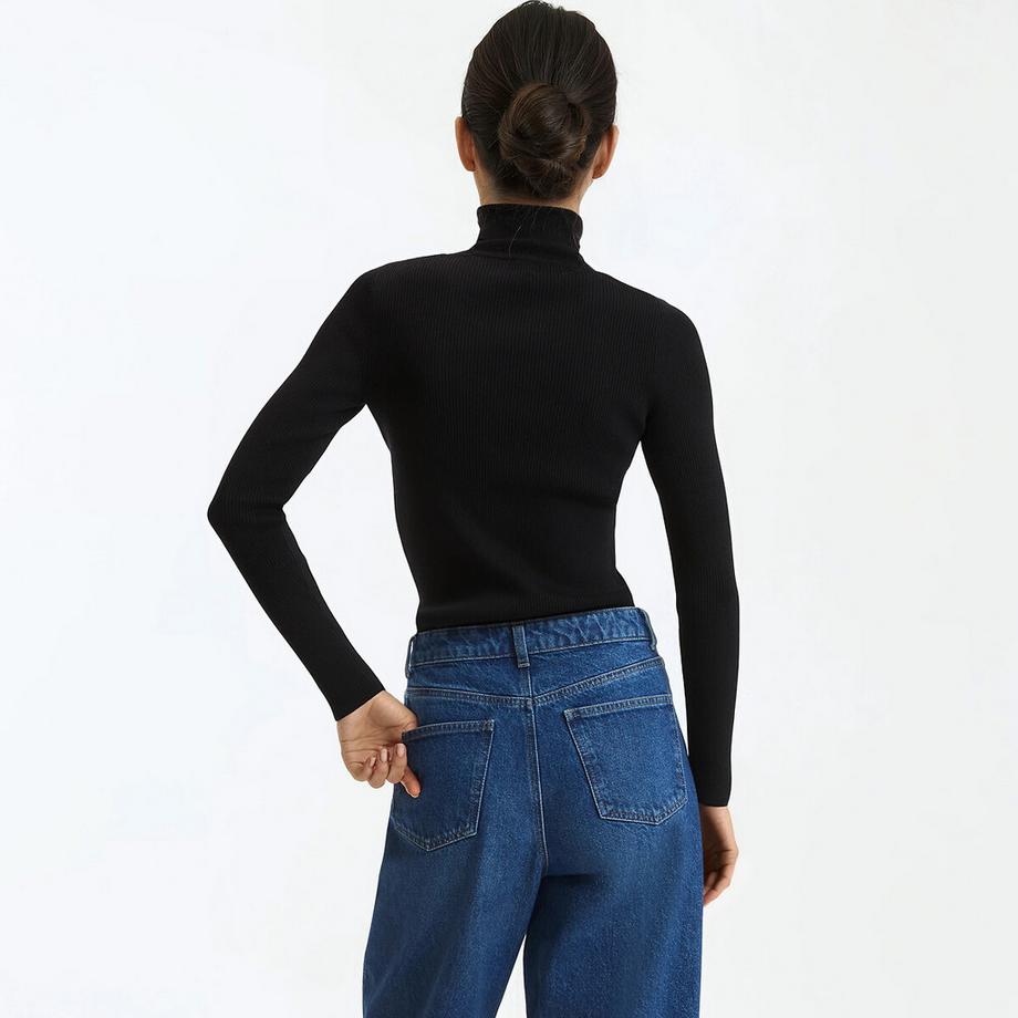 La Redoute Collections Feinstrick Rollkragenpullover  