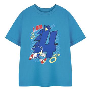 I Am 4 TShirt  Geburtstag kurzärmlig
