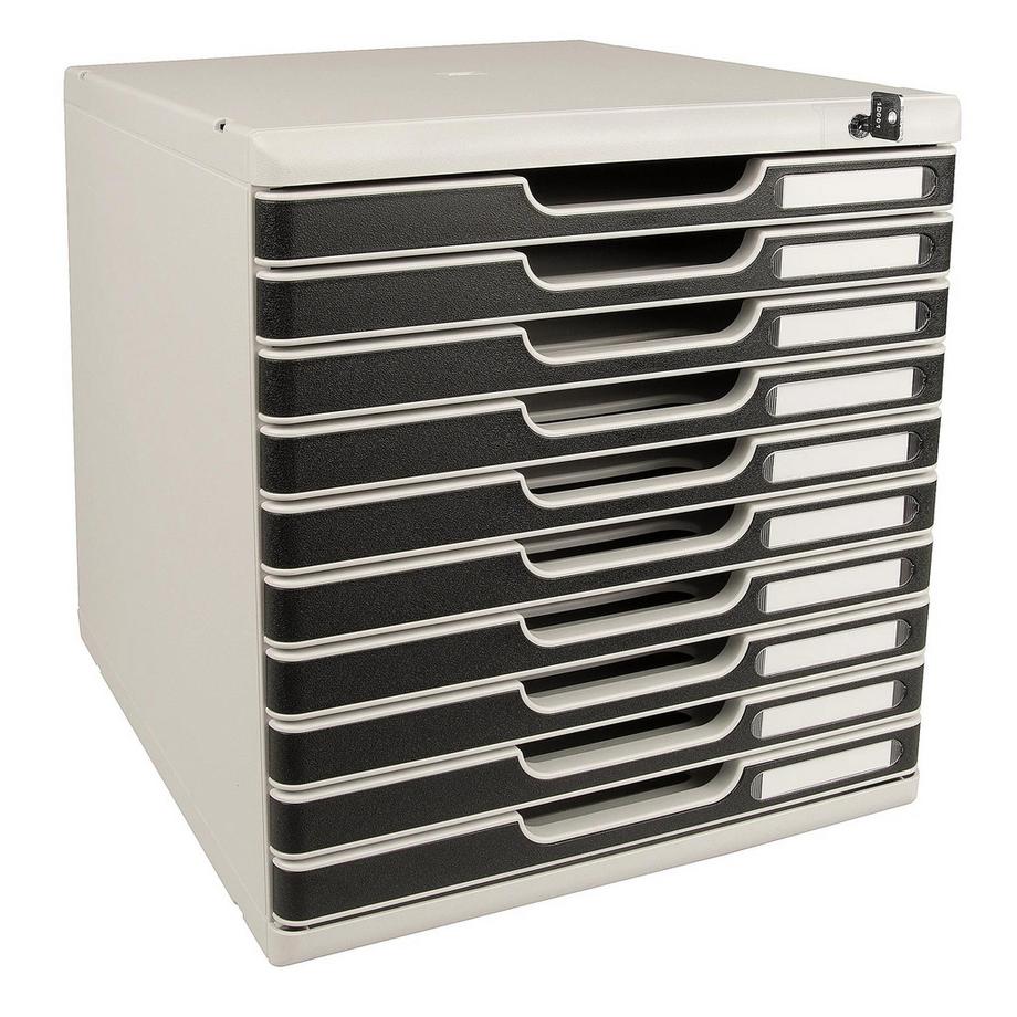Exacompta Module de classement Modulo Office 10 tiroirs fermables à clé  