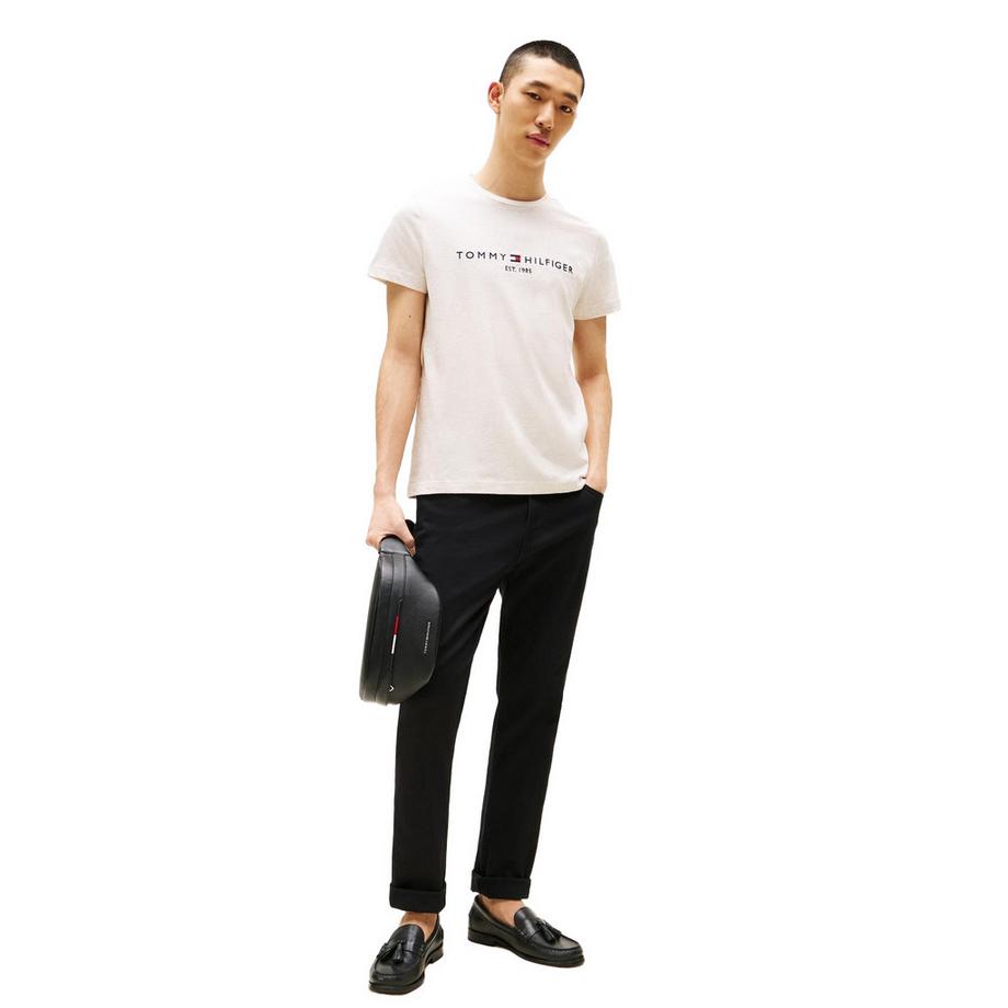 TOMMY HILFIGER  T-Shirt, Rundhalsausschnitt 