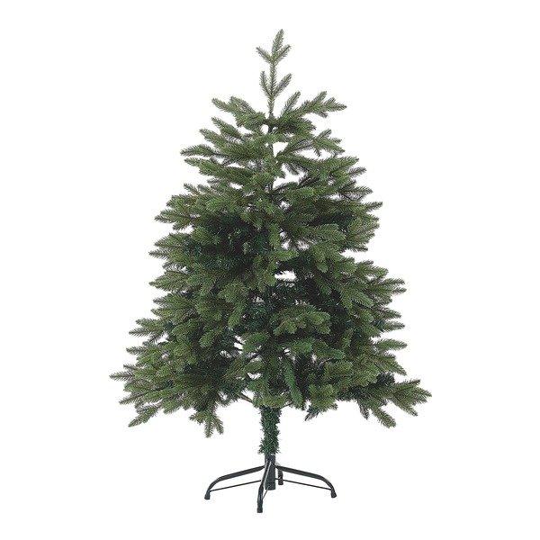 Beliani Weihnachtsbaum aus PVC Klassisch HUXLEY  