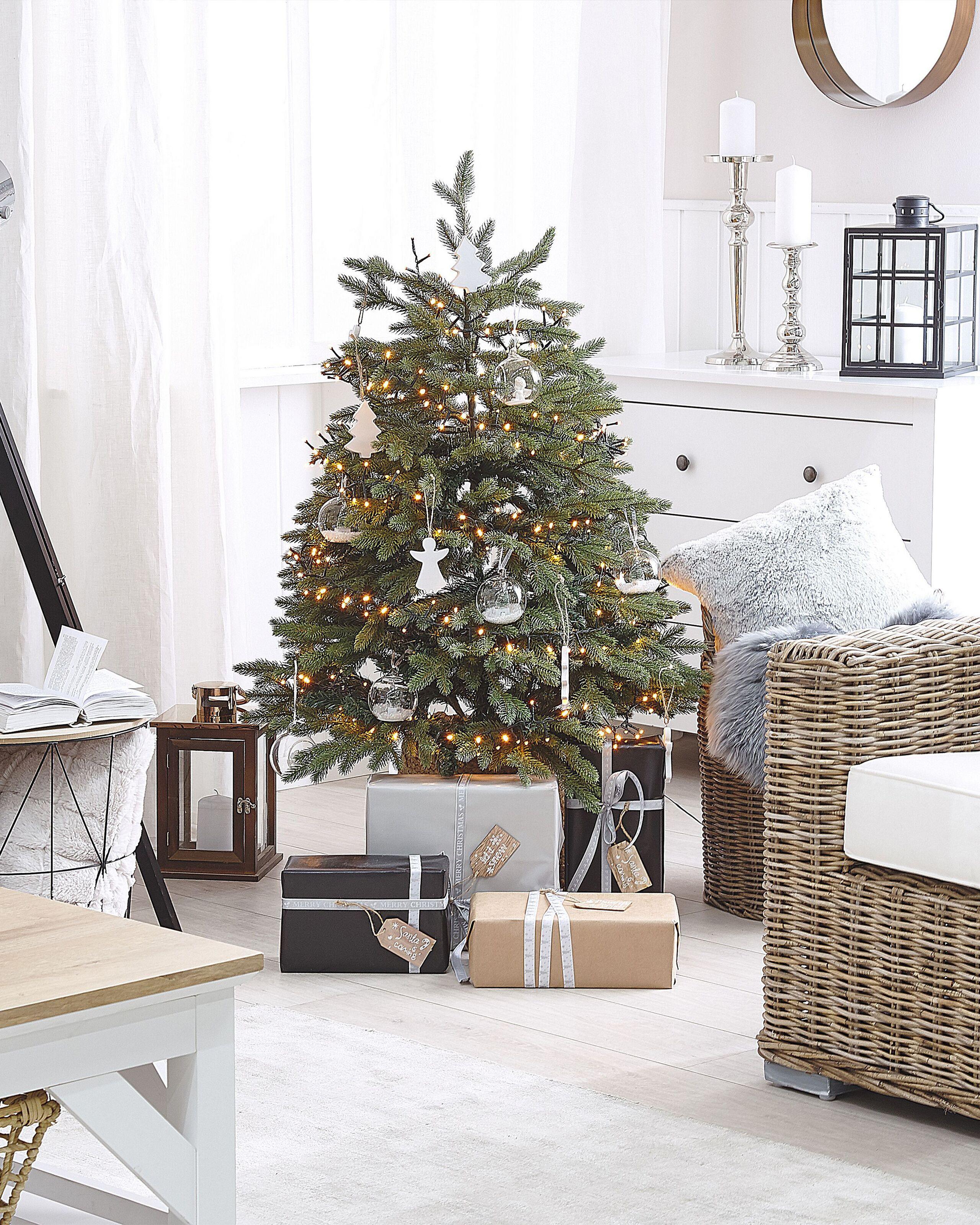 Beliani Albero di Natale artificiale en PVC Classico HUXLEY  