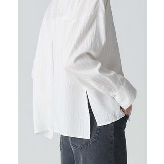 OPUS  Blouse à rayures Fredi Silhouette boxy 