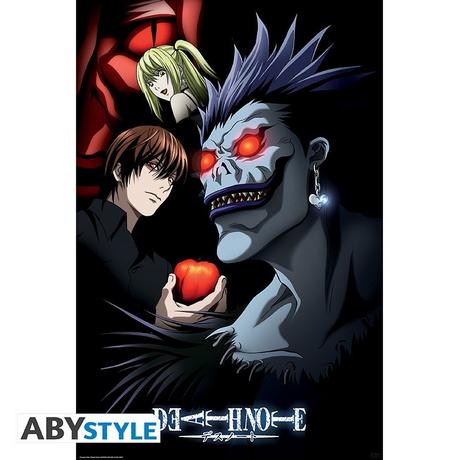 Abystyle Poster - Roulé et filmé - Death Note - Équipe Light  