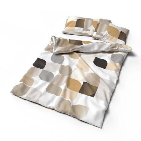 Lotus Bettwaren Biancheria da letto in raso Ophelia  