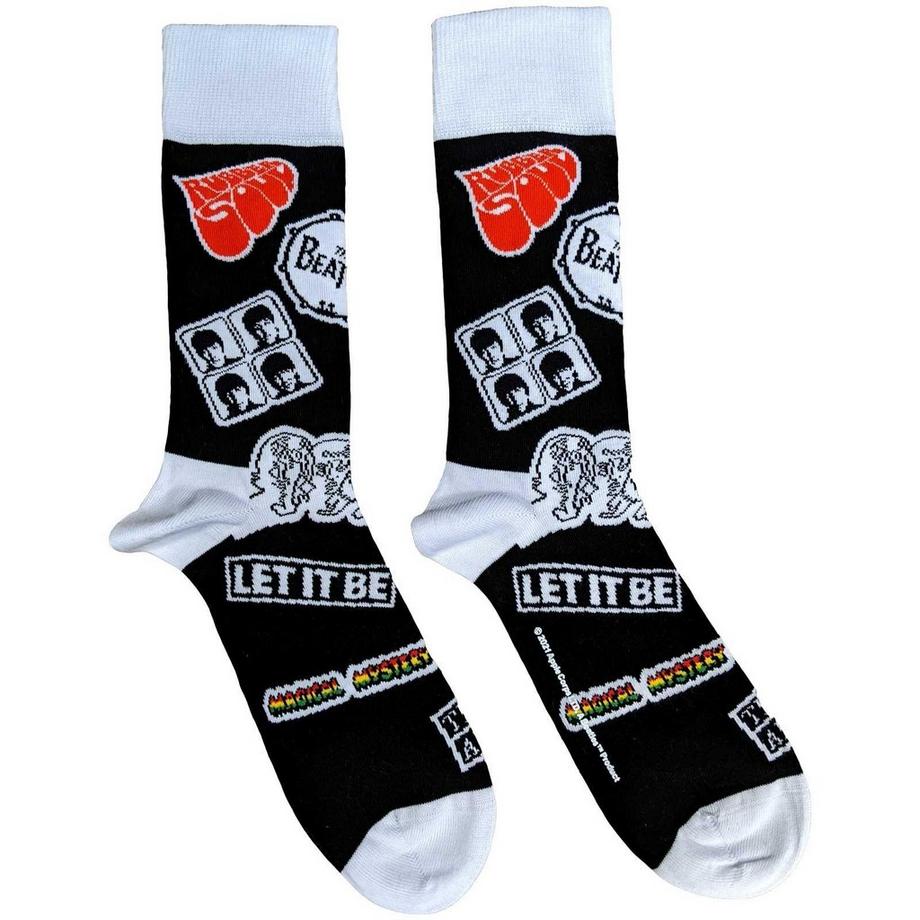 The Beatles Gemusterte Socken  
