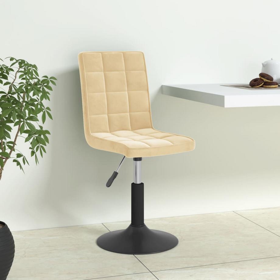 VidaXL Chaise de salle à manger velours  