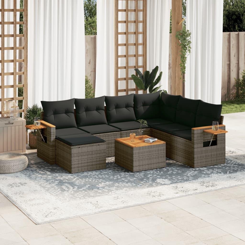 VidaXL Garten sofagarnitur poly-rattan  