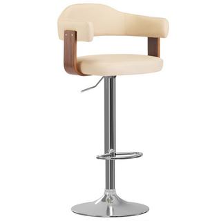 VidaXL Tabouret de bar cuir artificiel  