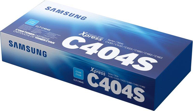 SAMSUNG  CLT-C404S Cyan Tonerkartusche 