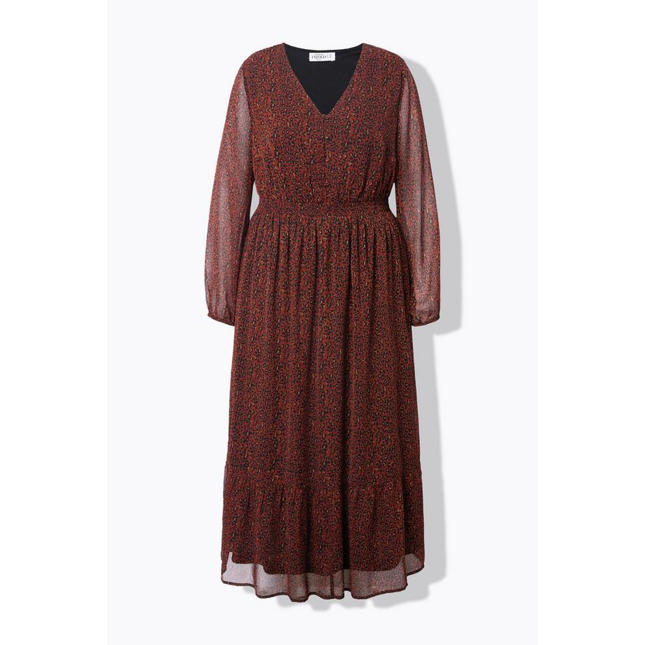 Studio Untold Leo Maxikleid A-Line Knopfleiste  