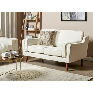 Beliani 2 Sitzer Sofa aus Polyester Retro LOKKA  