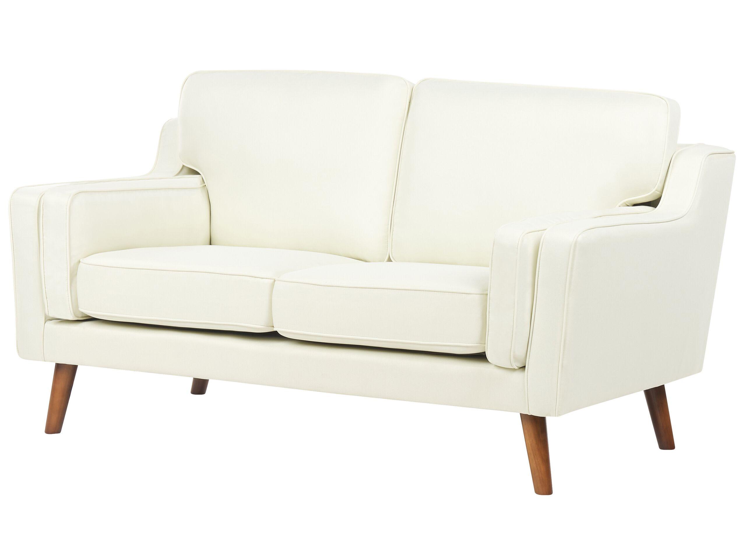 Beliani 2 Sitzer Sofa aus Polyester Retro LOKKA  