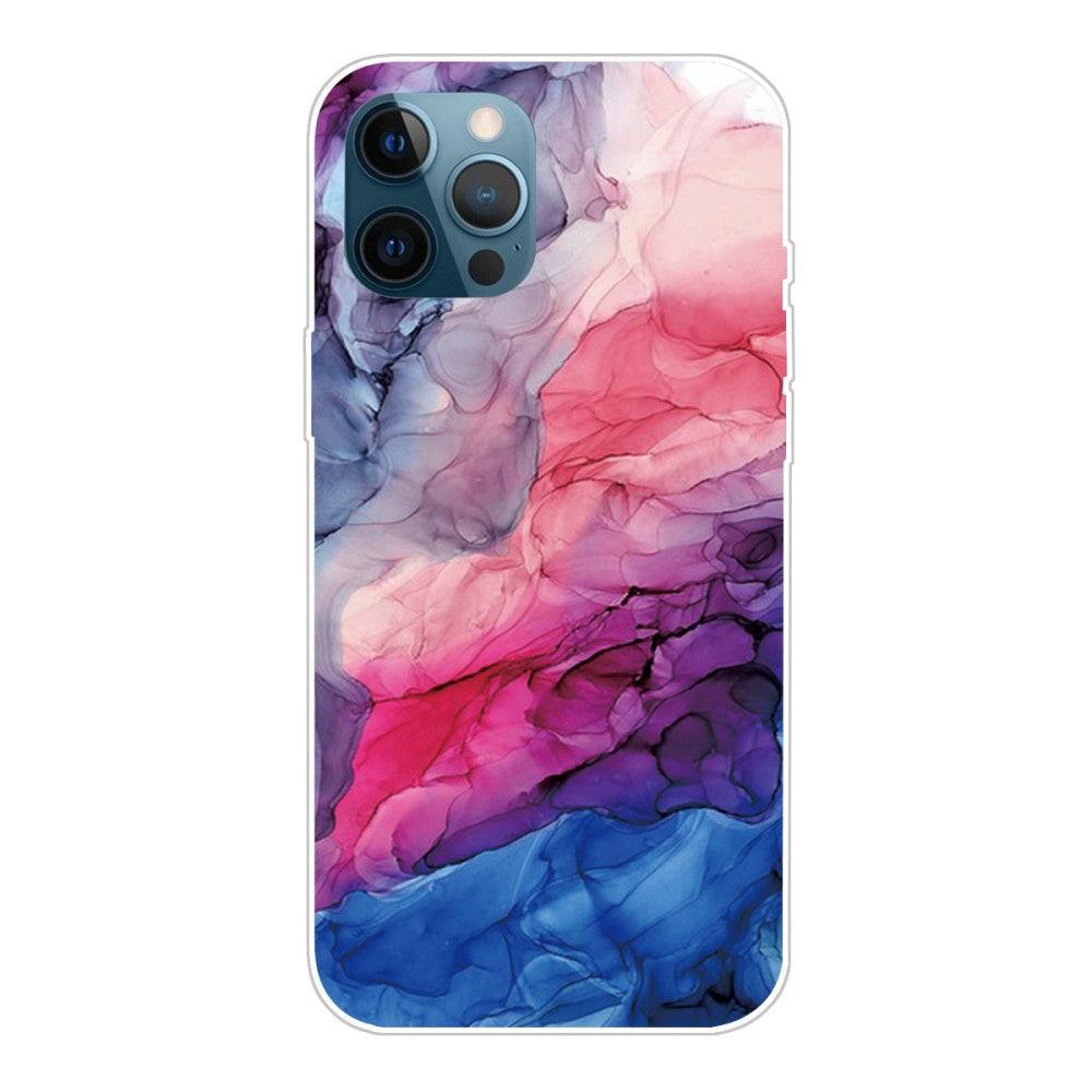 Cover-Discount  iPhone 13 Pro - Silikon Gummi Case Marble 