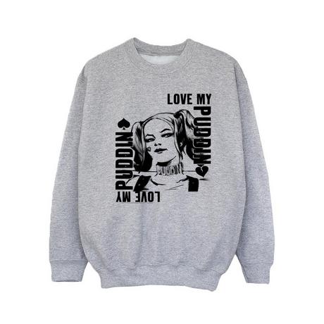 DC COMICS  Suicide Squad Love Puddin Sweatshirt 