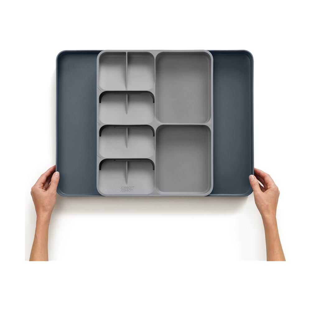 JosephJoseph JosephJoseph - Range-couverts coulissant- Gris  