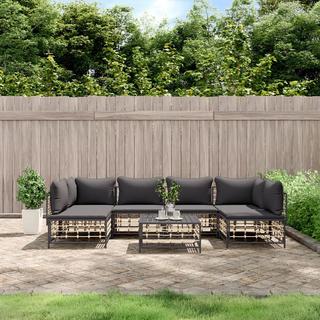 VidaXL Garten lounge set poly-rattan  