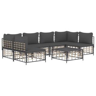 VidaXL Garten lounge set poly-rattan  