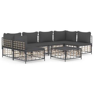 VidaXL Garten lounge set poly-rattan  