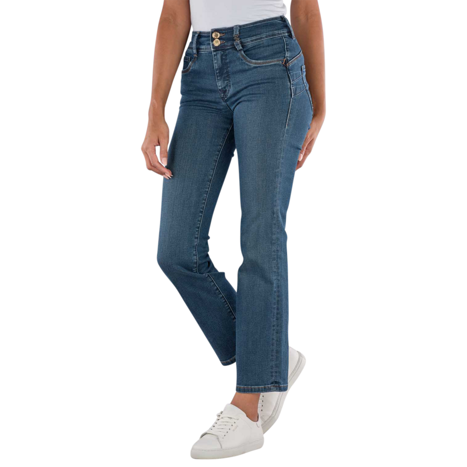 Salsa Jeans Secret Straight Push In With Detail Jeans  