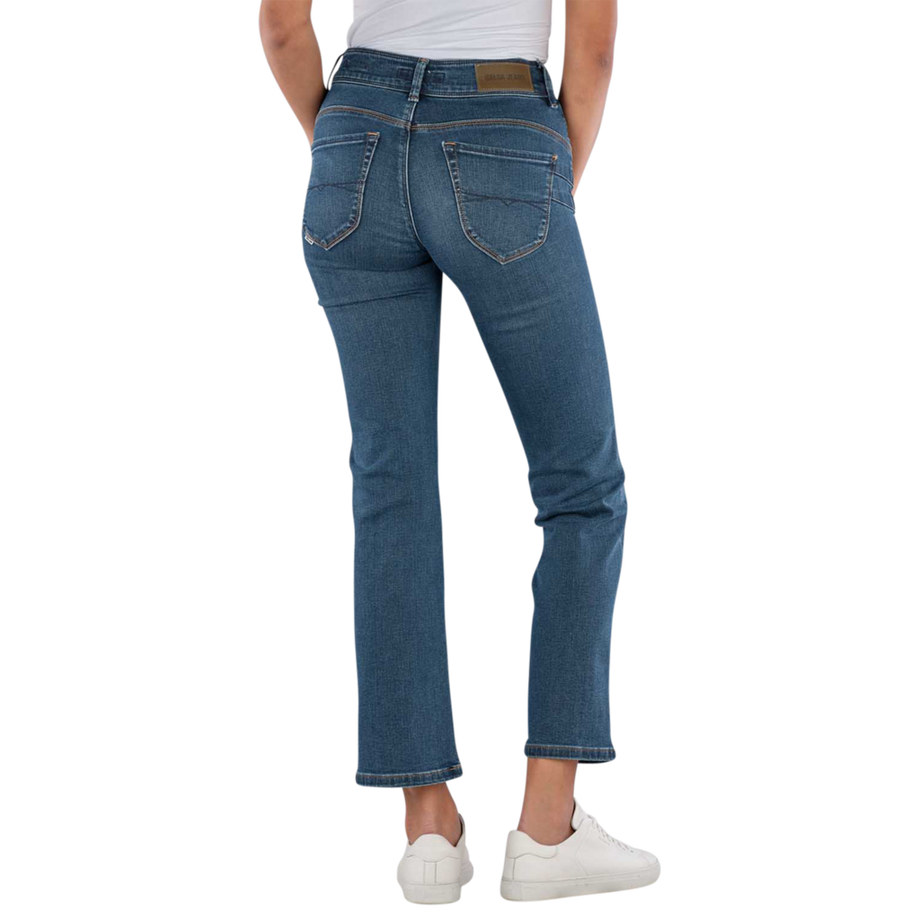 Salsa Jeans Secret Straight Push In With Detail Jeans  