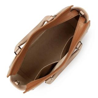 LANCASTER Smooth Costance Cognac Leder Rucksack  