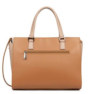 LANCASTER Smooth Costance Cognac Leder Rucksack  