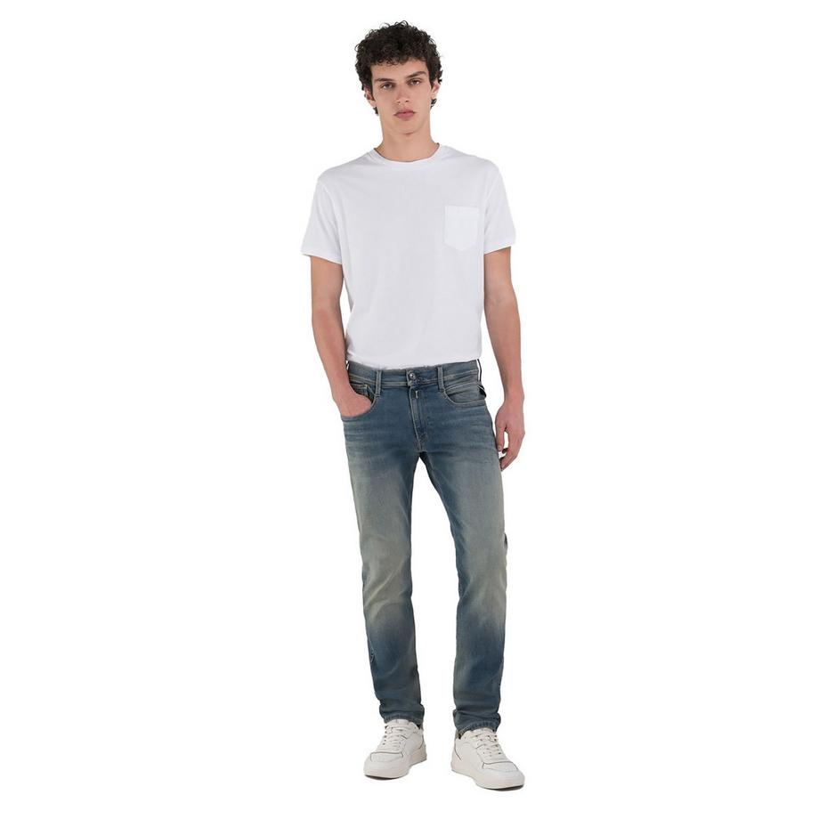 REPLAY Anbass Hyperflex Stretch Slim Fit Jeans  