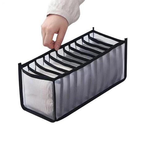 Northio Boîte de rangement pour chaussettes - 11 compartiments  