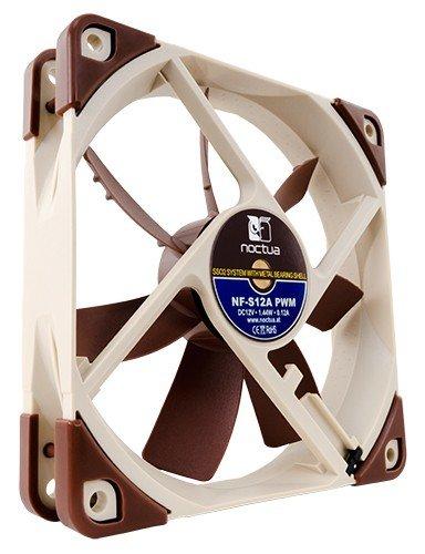 Noctua  NF-S12A PWM sistema di raffreddamento per computer Case per computer Ventilatore 12 cm Beige, Marrone 