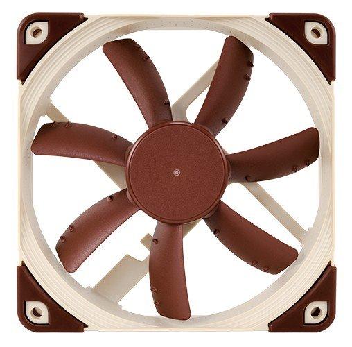 Noctua  NF-S12A PWM sistema di raffreddamento per computer Case per computer Ventilatore 12 cm Beige, Marrone 