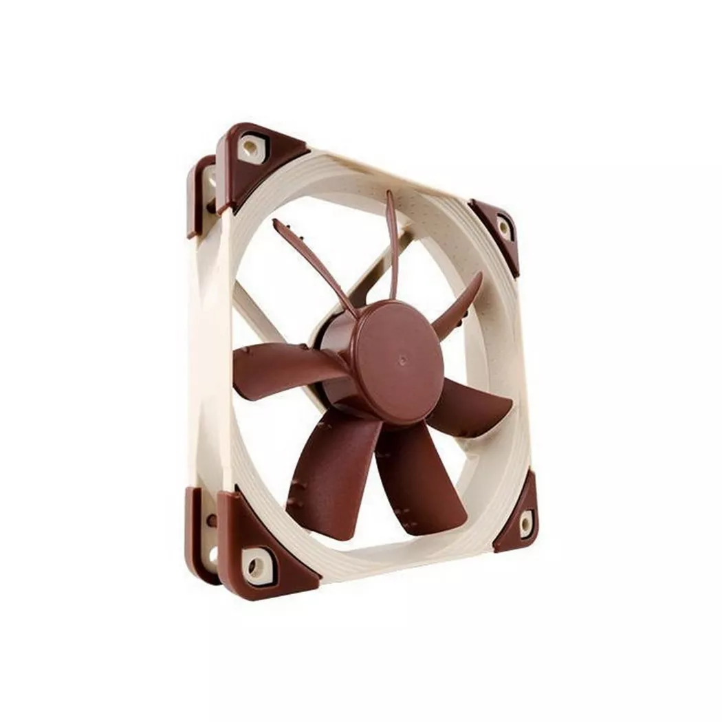 Noctua - NF-S12A PWM sistema di raffreddamento per computer Case per computer Ventilatore 12 cm Beige, Marrone, 120X120X25M