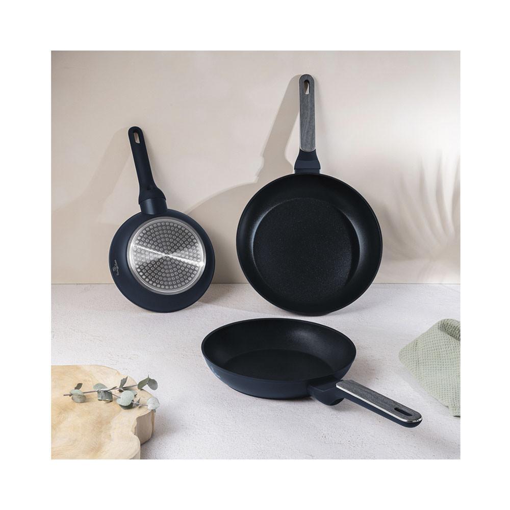 Berlinger Bratpfannen 3er Set  Deep Sea  