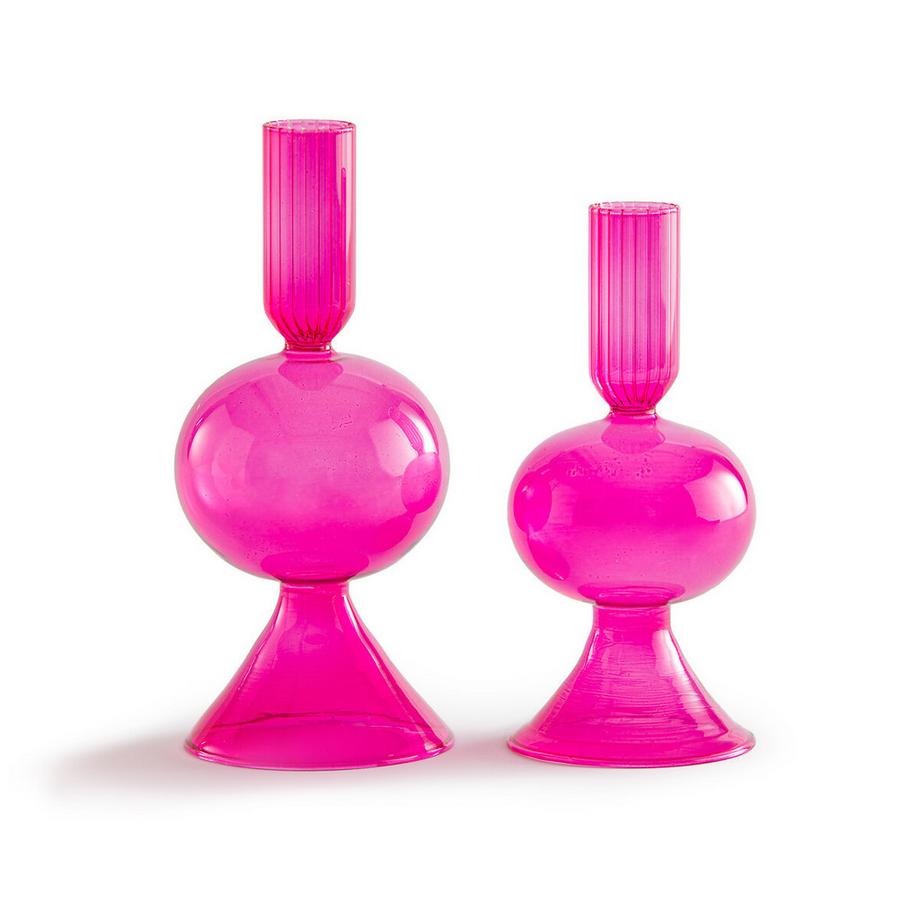 La Redoute Intérieurs  Bougeoir en verre H17 cm&nbsp; 