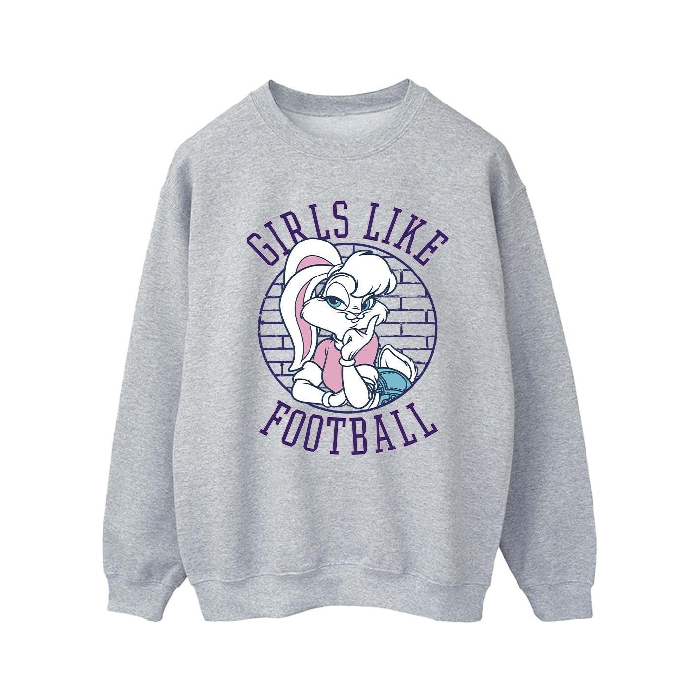 LOONEY TUNES  Girls Like Football Sweatshirt 